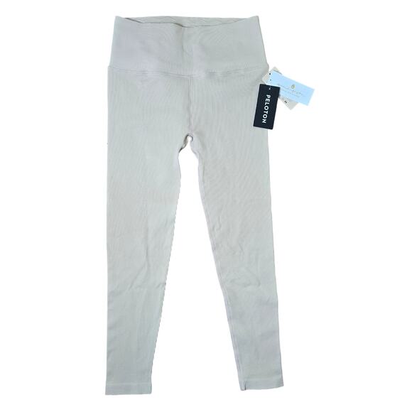 Spiritual Gangster x Peloton Love Sculpt Ribbed 7/8 Seamless Leggings, M/L NWOT - Picture 1 of 7